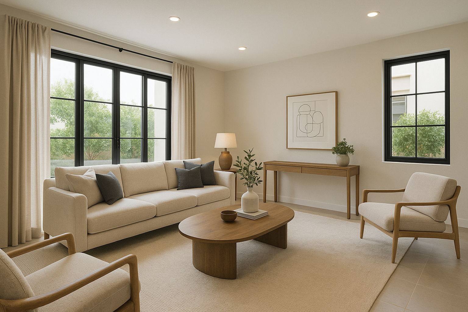 Living Room Design Dubai